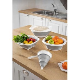 Resim Ahir Ticaret Çok Fonksiyonlu Katlanır Mutfak Seti 4'lü 