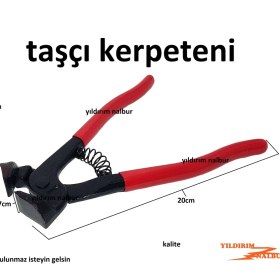 Resim Yıldırım Taşçı Kerpeteni Seramik Fayans Kırma Pensesi Sağlam Kerpeten 