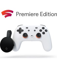 Resim Google Stadia Controller + Chromecast Ultra Premiere Edition 