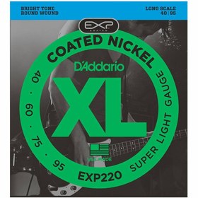 Resim D'Addario EXP220 Long Scale Bas Gitar Teli (40-95) 