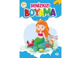 Resim Lisinya Neşeli Denizkızı Boyama 
