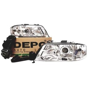 Resim Audi A6 C5 Yıl 1997-1999 Arası Depo Sol Far 4b0941029m 