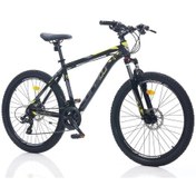 Resim Corelli Felix 1.0 Erkek Dağ Bisikleti 381h Hd 26 Jant 21 Vites Siyah Sarı Gri Çok Renkli 