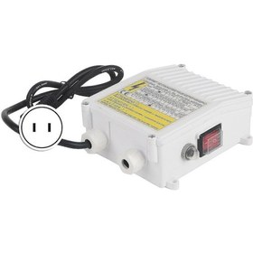 Resim Derin Kuyu Dalgıç Ev Tipi Emiş Pompaları İçin Dahili Termal Koruma Devre Kesici Kontrol Cihazı Pompa Kontrol Kutusu 0.75kw 1hp 40uf 18a Abd Fişi 110v 
