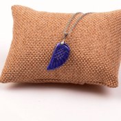 Resim Taş Sandığı Lapis Lazuli Taşı Kanat Kolye 
