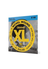 Resim D'addario Exl125 Elektro Gitar Tel Seti. Xl. 9-46. Super Lıght To 