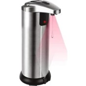 Resim Three Beans Paslanmaz Çelik Otomatik Sabunluk Kızılötesi Sensörü Dokunuşsuz Sanitizer Dispenser 250ML Banyo Mutfak Için 250ML | Sıvı Sabunluk (Yurt Dışından) 