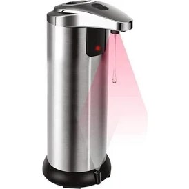Resim Three Beans Paslanmaz Çelik Otomatik Sabunluk Kızılötesi Sensörü Dokunuşsuz Sanitizer Dispenser 250ML Banyo Mutfak Için 250ML | Sıvı Sabunluk (Yurt Dışından) 