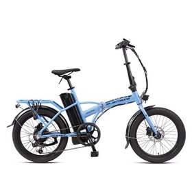 Resim Kron Elektron Pasıfıc 20 Jant 7 V Elektrikli Bisiklet - Mavi/siyah 