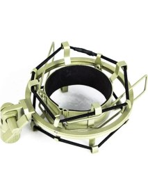 Resim 90 Yüksek Yalıtımlı Mikrofon Shockmount Gümüş 