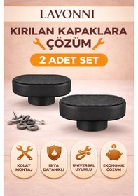 Resim Bakalit Soft Dokulu Tencere Tepesi ( 2 adet ) 