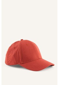 Resim Defacto Erkek Basıc Keten Karışımlı Bordo Cap Şapka H5923ax26smbr268 Bordo-br268 