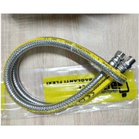 Resim Doğalgaz Flex Ocak Fırın Bağlantı Hortumu 125 cm 