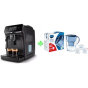 Resim Philips Ep2220/10 Tam Otomatik Espresso Makinesi - Brita Marella Xl Su Arıtma Sürahisi 