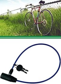 Resim Bisiklet Motor Kilidi Anahtarlı Çelik Halatlı Kilit 65 Cm 1410 