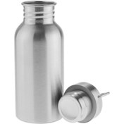 Resim Baosity 500ml 19.3x7.2cm Çalışan Spor Içeceği Için Paslanmaz Çelik Içme Suyu Şişesi / Şişesi Yurt Dışından 