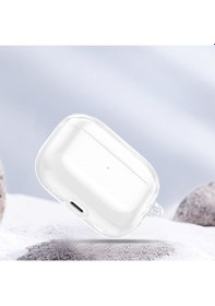 Resim Apple Uyumlu AirPods Pro 3 Kılıf Şeffaf Kristal Silikon Sert Pc Şeffaf Case 14 Şeffaf 