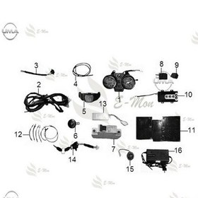 Resim Mondial E-Mon Tt 3000 Konvertor 72V (524920775) 