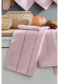 Resim 6lı Mutfak Havlusu 30x50 Sofya Pudra Pudra 