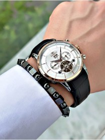 Resim Bentini Erkek Kol Saati – Otomatik Mekanizma, Takvimli, Deri Kordon, Su Geçirmez, 2 Yıl Garantili, Klipsli 