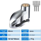 Resim Evrensel Jokmae Fren Kilidi Alaşım Disk Fren Kilidi Anti-meraklı Bisiklet Kilidi Güçlendirilmiş Alaşımlı Çelik Disk Fren Kilidi 