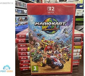 Resim MARIO KART WORLD Nintendo Switch 2 Oyun -POLY GAME -AVCILAR 