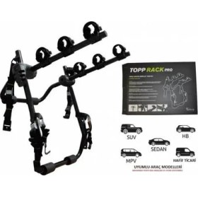 Resim Topp Rack Pro 3'lü Bisiklet Taşıyıcı 