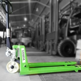 Resim Sanica Kemik Tekerlekli Transpalet 2,5 Ton Kapasite 