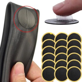 Resim Lastik Bisiklet Lastiği Yama, Açık Hava Bisikletçiliği İçin Hızlı Düzeltme, Evrensel, Uzun Mesafe veya Günlük Açık Hava Sürüşü İçin, Şükran Günü, Noel, Sevgililer Günü, Cadılar Bayramı, Yeni Yıl ile 