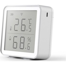 Resim Yaleker Akıllı Wifi Sıcaklık Ve Nem Sensörü - Uzaktan Takip & Uyarı, Siri/alexa Uyumlu, Düşük Enerji Tüketimi 
