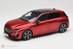 Resim 1:18 OTTO 2022 Peugeot 308 GT Red 