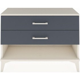 Resim Arges Şifonyer 2 Çekmeceli 88x30x64 Aytaşı-antrasit Aytaşı 