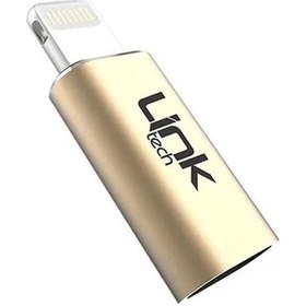 Resim Linktech Type-c To Lightning Dönüştürücü - Linktech O190 Type-c Girişi Lightning Girişine Çeviren Ad 