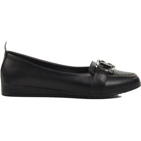 Resim Siyah Hafif Kadın Babet 209102 Z Siyah 