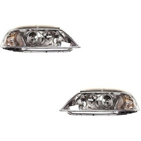 Resim Vw Passat B5 Sağ-sol Far Lambası Mercekli Motorlu 2001-2005 