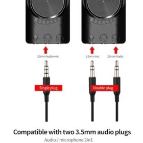 Resim Plus Px-Gs3 Plextone Gs3 Mark Iı Sanal Gaming 7.1 Kanal USB Ses Kartı, Gaming Ses Kartı Pubg ve Lol Ses Efektleri Dahil, Mikrofon ve 3.5mm Çift Kulaklık Ses Jakı Ses Kartı Dönüştürücü 