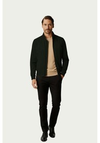 Resim İgs Haki Erkek Bomber Mont Modern Kesim-26029 