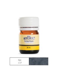 Resim Artdeco Kumaş Boyası 25Ml Gri-117 