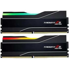 Resim Gskill F5-6000J2636H32GX2-TZ5NR 64 GB (2x 32) DDR5 6000 MHz CL26 RGB Dual Kit Masaüstü Pc Ram 
