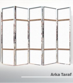 Resim Modacanvas 5 Kanatlı Paravan 