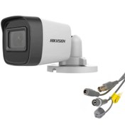 Resim Hikvision DS-2CE76D0T-EXIPF TVI 1080P-2MP 2.8mm Sabit Lensli IR Dome Kamera 