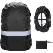 Resim Mufunye Yansıtıcı Dağcılık Sırt Çantası Yağmur Kılıfı Çift Tokalı Siyah Xxl 80l Çok Renkli 