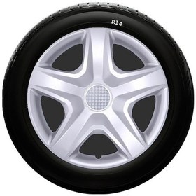 Resim Ford Uyumlu 14 Inc Kırılmaz Sks Jant Kapağı 1 Takım 4 Adet No:202 