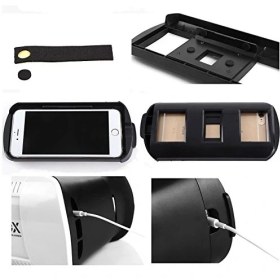 Resim VrBox Sanal Gerçeklik Gözlüğü 3D Deneyim İçin 3,5-6 İnç Akıllı Telefonlarla Uyumlu 