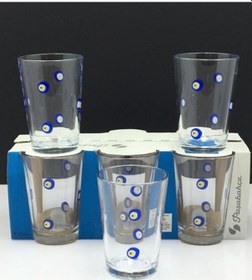 Resim Paşabahçe 52052 Nazar Su Bardağı 205 CC 6'lı 