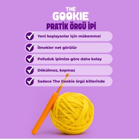 Resim Genel Markalar Balina Tığ Kiti Yeni Başlayanlar İçin Videolu Amigurumi Örgü Oyuncak Seti- Pratik Örgü İp 