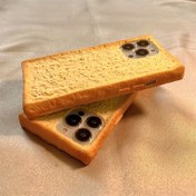Resim Eğlenceli Toast Ekmek Elverişli Apple 15Promax Cep Telefonu Kılıfı Iphone14 Tüm Dahil 13 Düşme Korumalı 16 Korumalı Kapak 