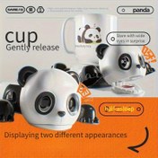 Resim Panda Coaster "Surprise Glare!" Eğlenceli ve Komik Tasarım - Eğlence, Oyun ve Cep Telefonu Standı için Etkileşimli Masa Dekoru, Dayanıklı Plastik ve Parlatı Metal, Elde Yıkanabilir - Noel, Cadılar Bayramı, Sevgililer Günü, Mezuniyet, Telefon için Coaster, Oyuncu Aksesuarı, Eğlenceli Tasarım, Sağlam Yapı, En İyi Noel, En İyi Şükran Günü için 