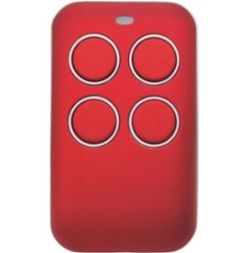 Resim Sanec Akıllı Kodlanabilir Kopyalanabilir Kumanda 433 Mhz Otomatik Kapı, Kepenk Ve Panjur Uyumlu Şık Tasarım - Kırmızı 