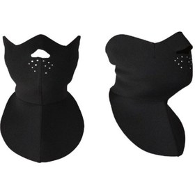 Resim Ebakbak Motosiklet Neopren Uzun Balaklava Güneş Koruyucu Rüzgar Geçirmez 